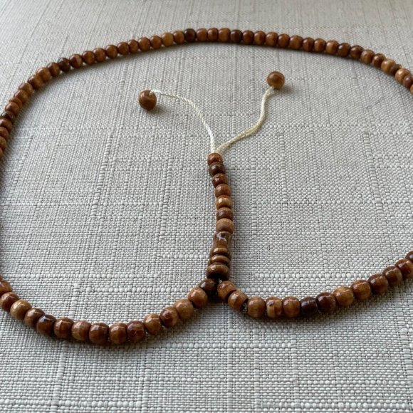 Prayer Tasbeeh Islamic Beads Handmade Real Wood Beads Muslim Tasbeh - Picture 5 of 8